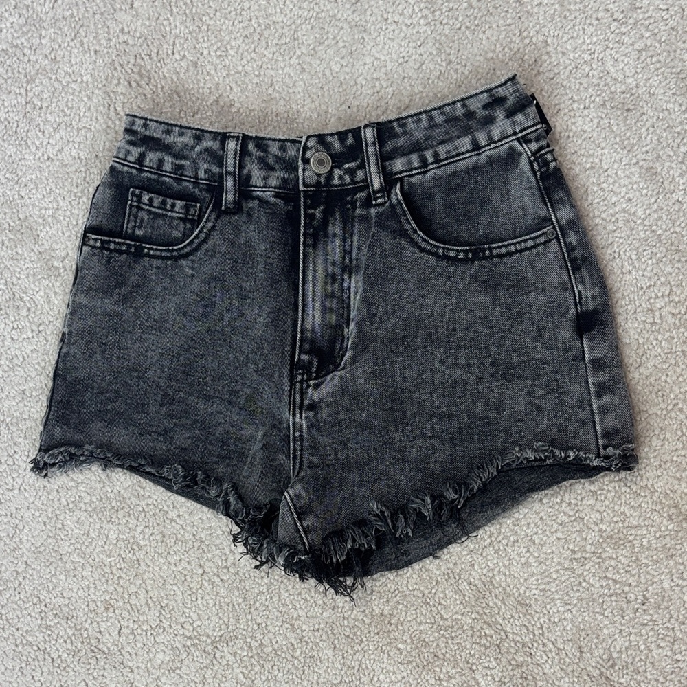 SHEIN Dark Gray Jean Shorts